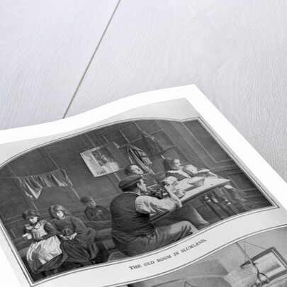 The Old Room in Slumland and The New Room in a Model Dwelling by English Photographer