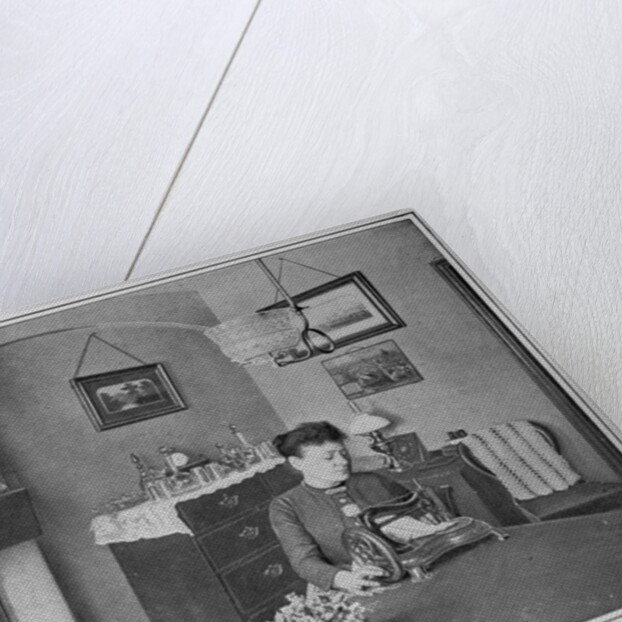 The New Room in a Model House by English Photographer