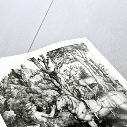 St. Eustace, 1501 by Albrecht Dürer or Duerer