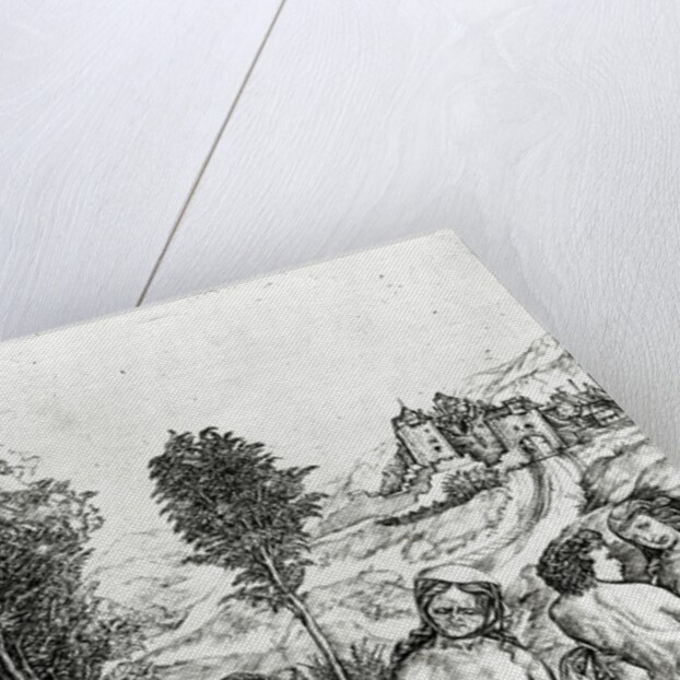 An Allegory of Envy, c.1515 by Cristofano Robetta