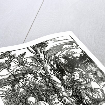 St. Francis receiving the Stigmata, c.1503-4 by Albrecht Dürer or Duerer