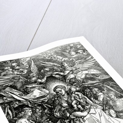 The Coronation of the Virgin and Child, 1518 by Albrecht Dürer or Duerer