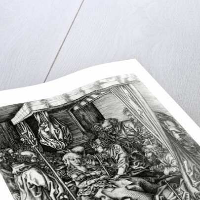 The Death of the Virgin by Martin Schongauer