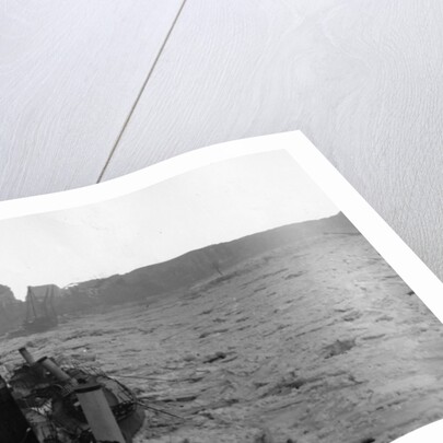 The River Thames during 'The Great Freeze' of 1895 by English Photographer