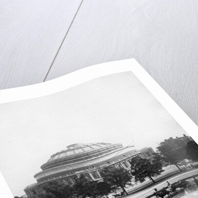 The Royal Albert Hall, London, c.1880's by English Photographer