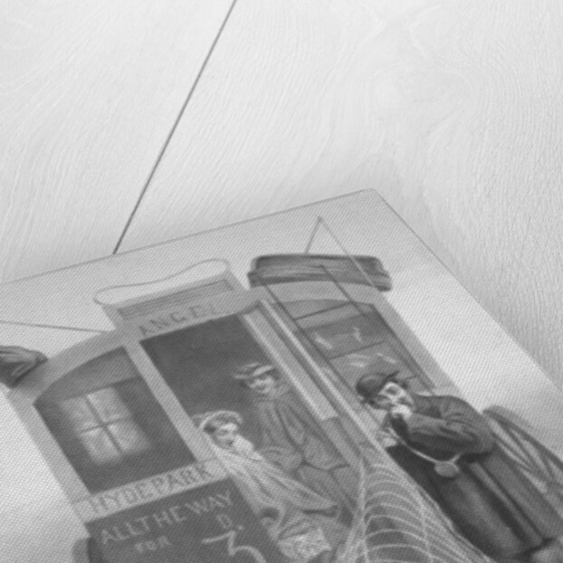 Perils of the Crinoline, 1850-70 by English School