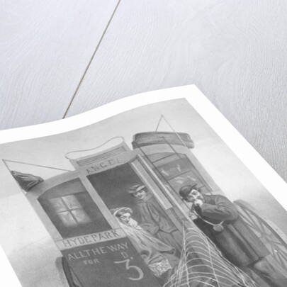 Perils of the Crinoline, 1850-70 by English School