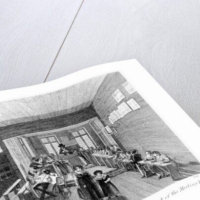 An Interior View of the School published by R. Wilkinson of 125 Fenchurch St., London, 1822 by English School