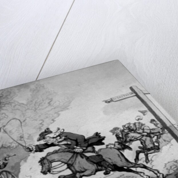 Fillial Affection, or A Trip to Gretna Green, 1780s by Thomas Rowlandson