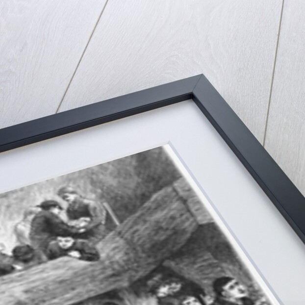 Ned Wright's Thieves' Supper, published in 'The Graphic' illustrated newspaper Saturday, February 26, 1870 by English School