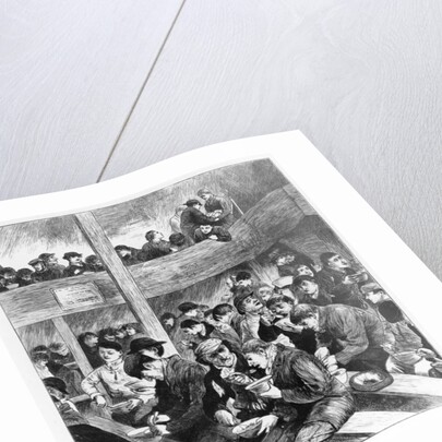 Ned Wright's Thieves' Supper, published in 'The Graphic' illustrated newspaper Saturday, February 26, 1870 by English School