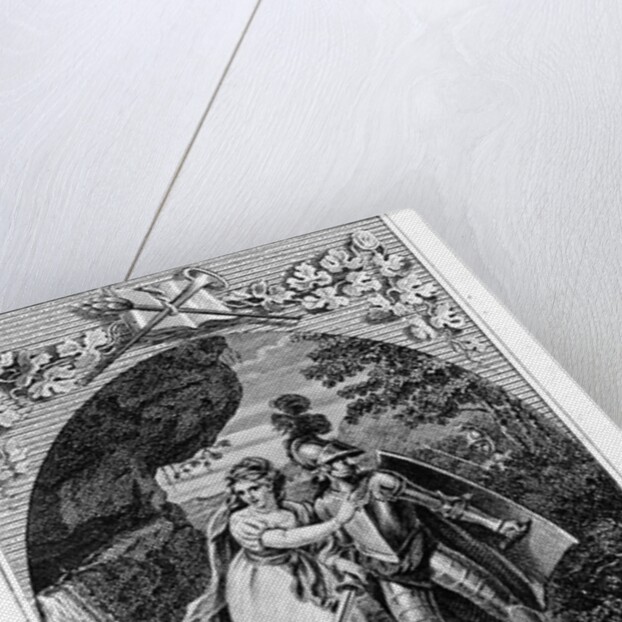 Illustration from 'The Castle of Otranto', by Horace Walpole, 1765 by English School