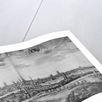 The City of Bristol, 1717 by Johannes Kip