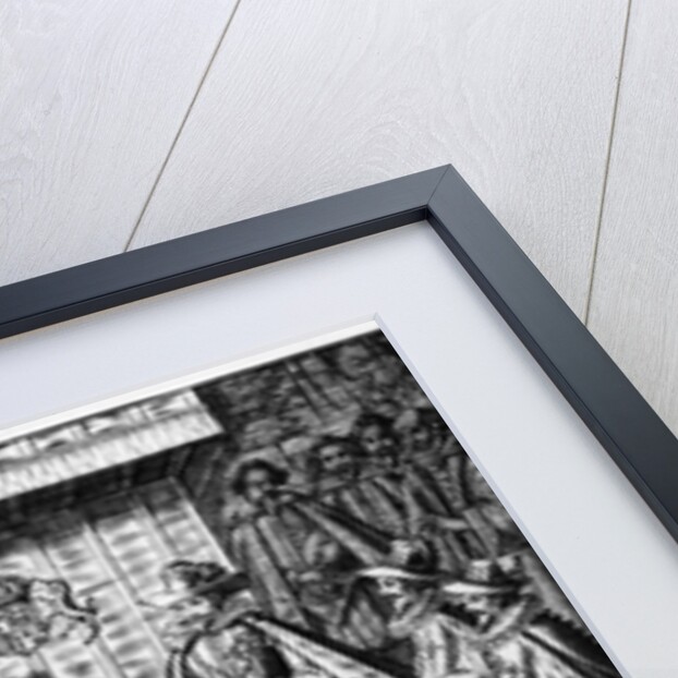 The Spanish Ambassador dines with the King James I of England, c.1620-25 by Spanish School