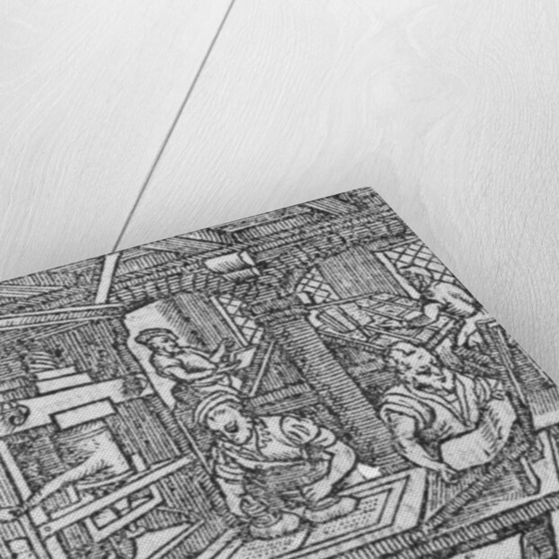 A printmaking workshop by German School