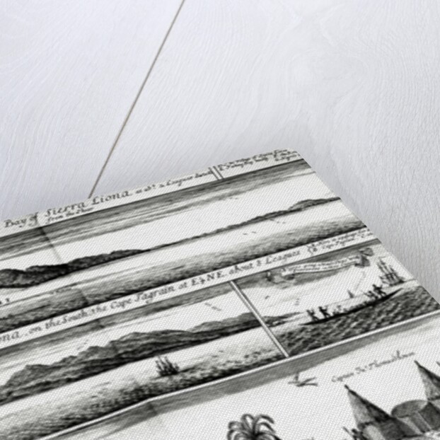 A Prospect of the Road in the Bay of Sierra Liona by Johannes Kip