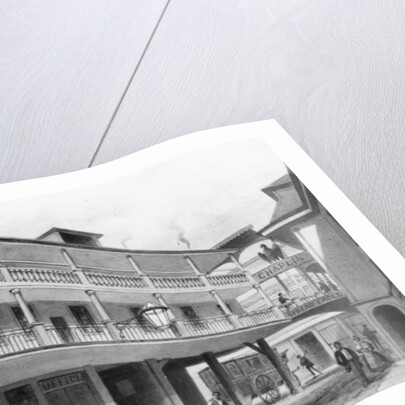 The Spread Eagle Gracechurch Street by Thomas Hosmer Shepherd