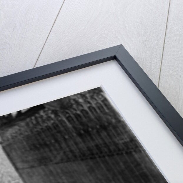 Prince William offering his sword to the Dean, at the Altar, the Knights Standing under their Banners, published in 1730 by Joseph Highmore