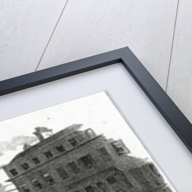 The Grand Procession of the Wellington Statue turning down Park Lane by Ebenezer Landells