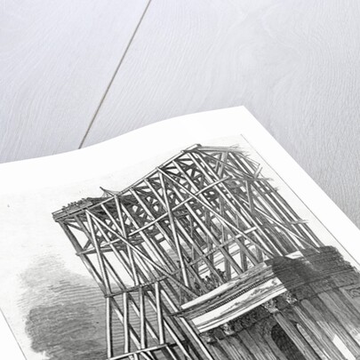 Arrival of the Wellington Statue at the Arch by Ebenezer Landells