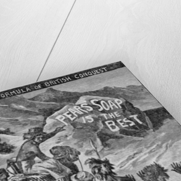 Advertisment for Pears Soap, 'The Formula of British Conquest, Pears Soap in the Soudan', 1884 by English School