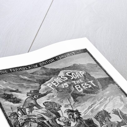 Advertisment for Pears Soap, 'The Formula of British Conquest, Pears Soap in the Soudan', 1884 by English School