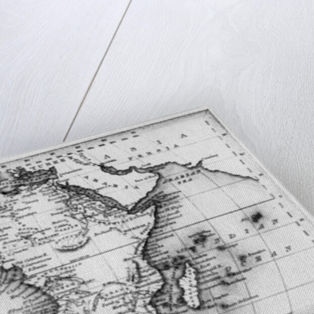 Map of Africa by English School