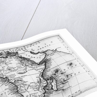 Map of Africa by English School