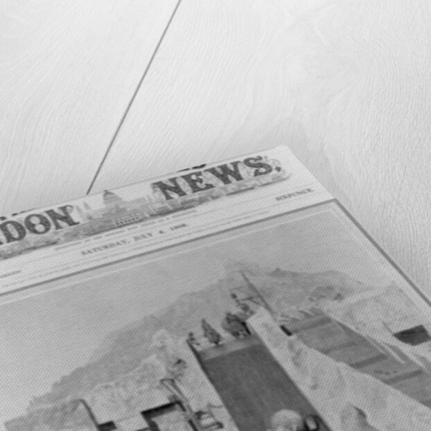 Jumbo's Joy in the Hot Weather, cover of 'The Illustrated London News', July 4th 1908 by English Photographer