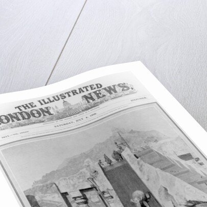 Jumbo's Joy in the Hot Weather, cover of 'The Illustrated London News', July 4th 1908 by English Photographer