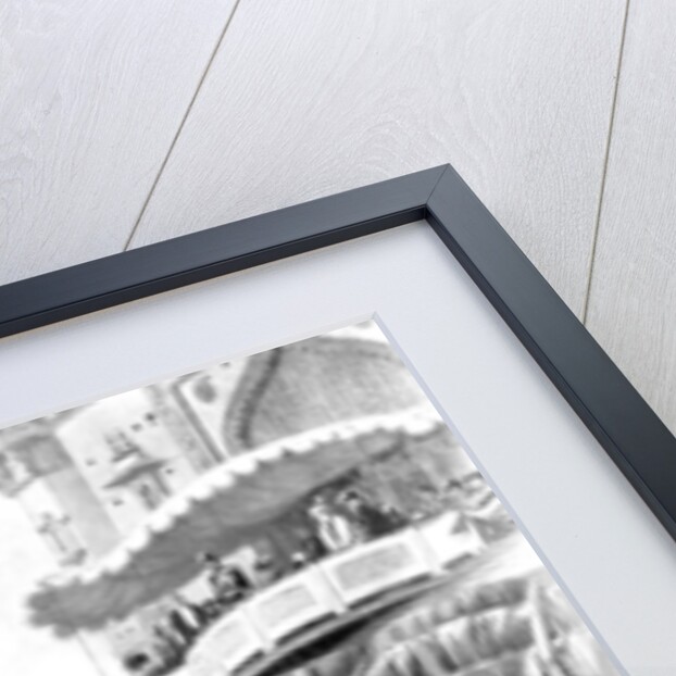 A state ceremony in a hopeless downpour of rain by Samuel Begg