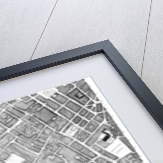 A Map of St. James's, London, 1746 by John Rocque