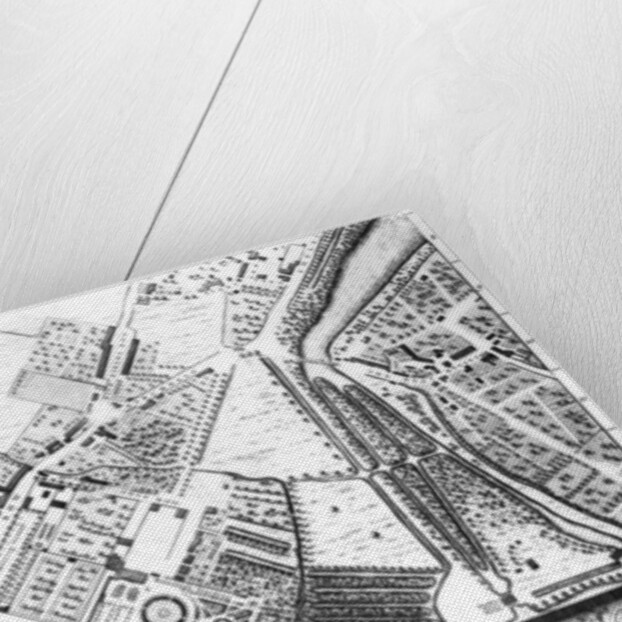 A Map of Chelsea by John Rocque