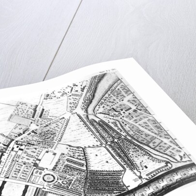 A Map of Chelsea by John Rocque