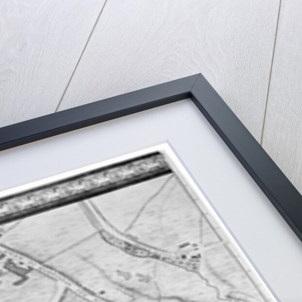 A Map of Bloomsbury and Holborn, London, 1746 by John Rocque