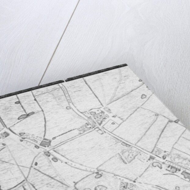 A Map of the West End and Soho, London, 1746 by John Rocque