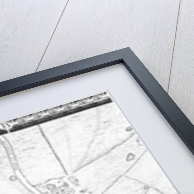 A Map of the West End and Soho, London, 1746 by John Rocque