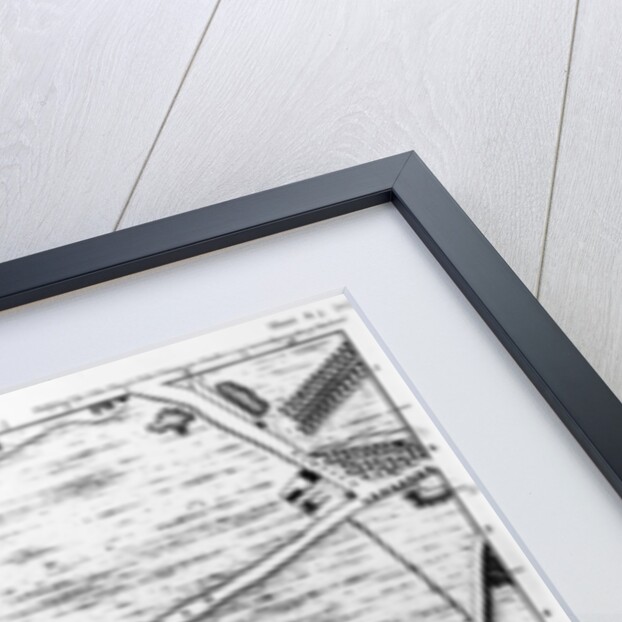 A Map of The King's Road, London, 1746 by John Rocque