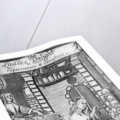 Illustration from 'The Ladies Delight in choice experiments & curiosities' by Hannah Woolley, 1672 by English School