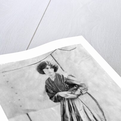 Jane Morris, posed by Dante Gabriel Rossetti, 1865 by John R. Parsons