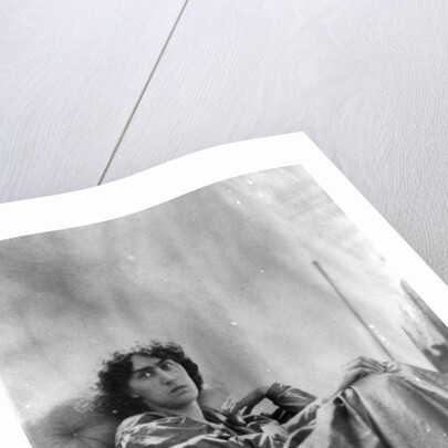 Jane Morris, posed by Dante Gabriel Rossetti, 1865 by John R. Parsons