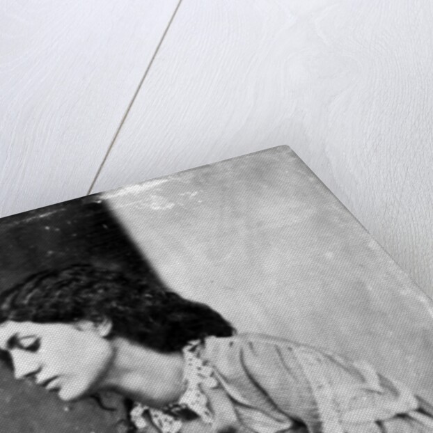 Jane Morris, posed by Dante Gabriel Rossetti, 1865 by John R. Parsons