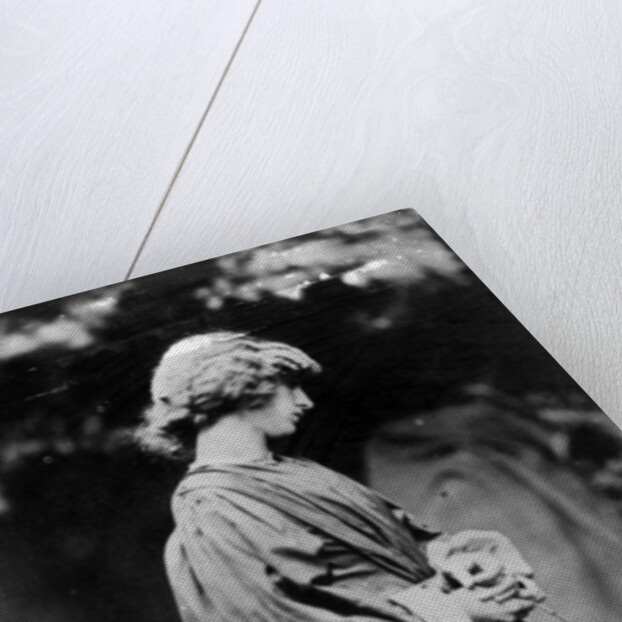 Jane Morris, posed by Dante Gabriel Rossetti, 1865 by John R. Parsons