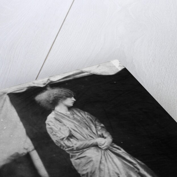 Jane Morris, posed by Dante Gabriel Rossetti, 1865 by John R. Parsons
