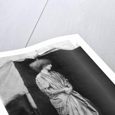 Jane Morris, posed by Dante Gabriel Rossetti, 1865 by John R. Parsons