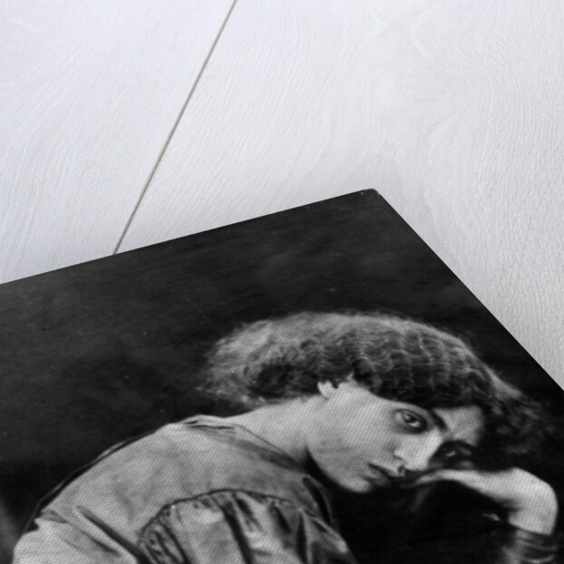 Jane Morris, posed by Dante Gabriel Rossetti, 1865 by John R. Parsons