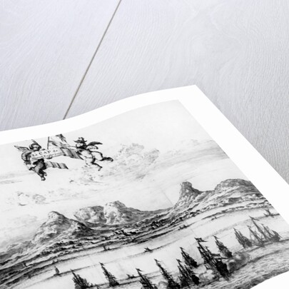 Le Cap de Bonne Esperance, 1727 by Dutch School