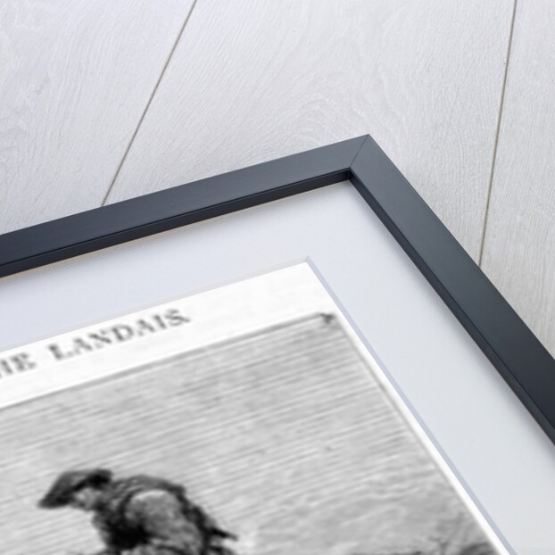 The Shepherd's Dinner-time by Auguste Francois Laby