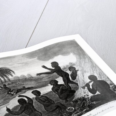 Robinson Crusoe releases a Savage, whom he afterwards calls Friday by English School