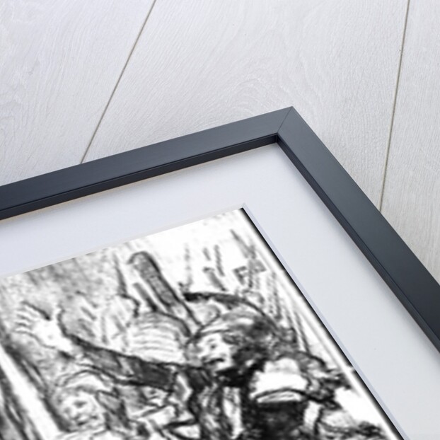 The Paris Urchin in the Tuileries by Honore Daumier